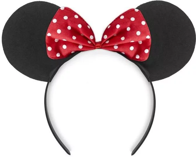 Opaska Myszka czarny i czerwony - tantis.pl