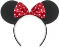 Opaska Myszka czarny i czerwony - tantis.pl