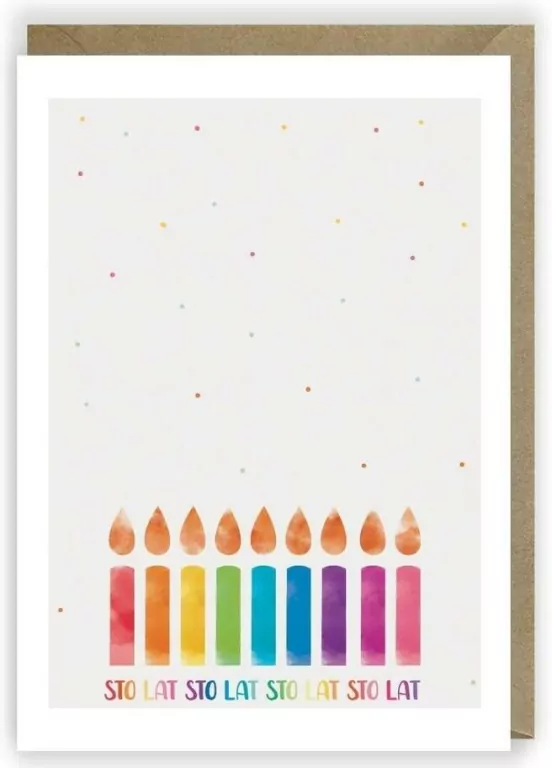 Cardie. Kartka urodzinowa, eko koperta - tantis.pl