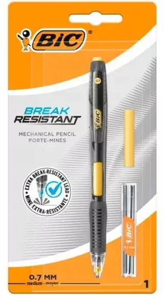 Ołówek mechaniczny + wkłady + gumka BIC - tantis.pl