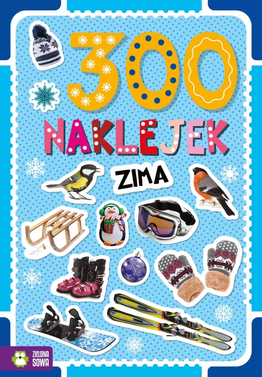 300 naklejek. Zima - tantis.pl