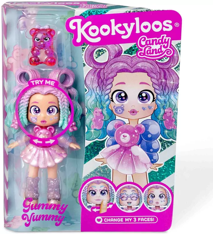 KookyLoos Candy Land 1szt.mix - tantis.pl