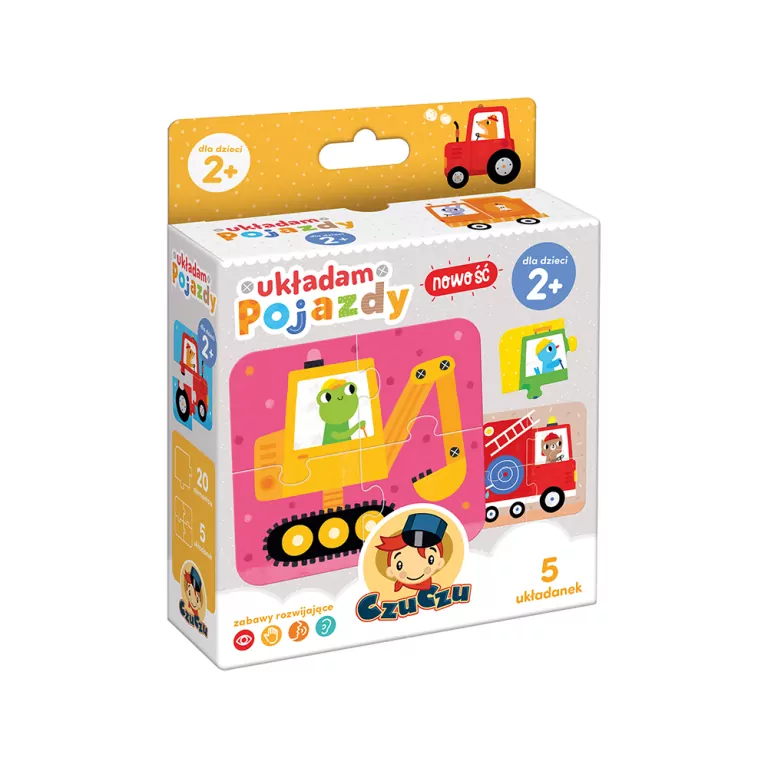 Układam pojazdy. CzuCzu - tantis.pl
