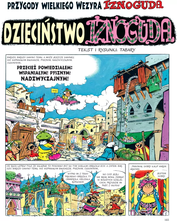Przygody Wielkiego Wezyra Iznoguda. Iznogud. Tom 4 - tantis.pl
