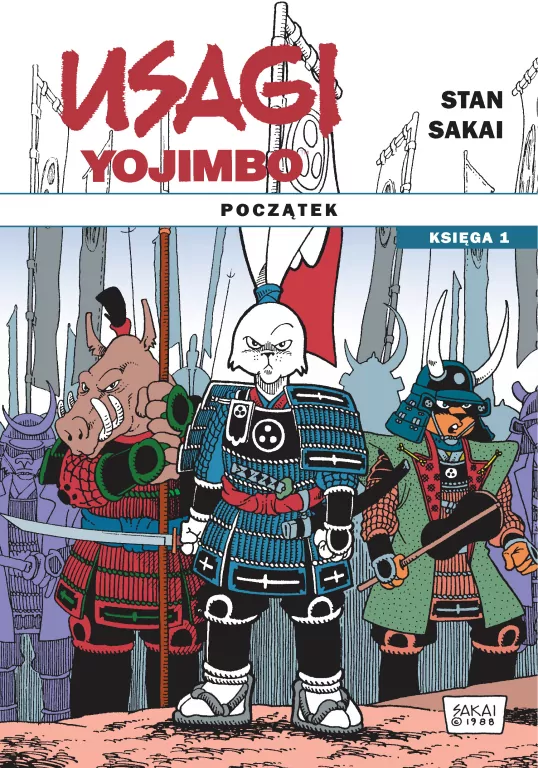 Usagi Yojimbo. Początek. Księga 1 - tantis.pl