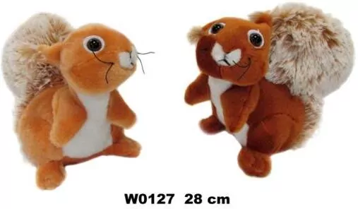 Wiewiórka 28cm. Mix, 1 sztuka - tantis.pl