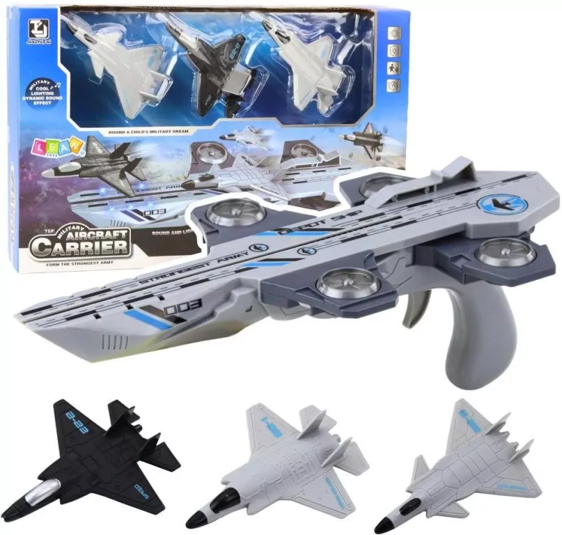 Wyrzutnia myśliwców 3w1 światło dźwięk - tantis.pl