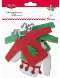 Filcowe sweterki na wieszaku