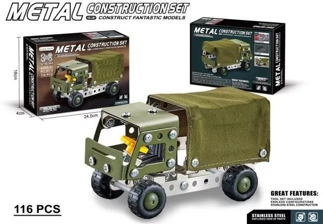 Konstruktor metalowy 112el - tantis.pl