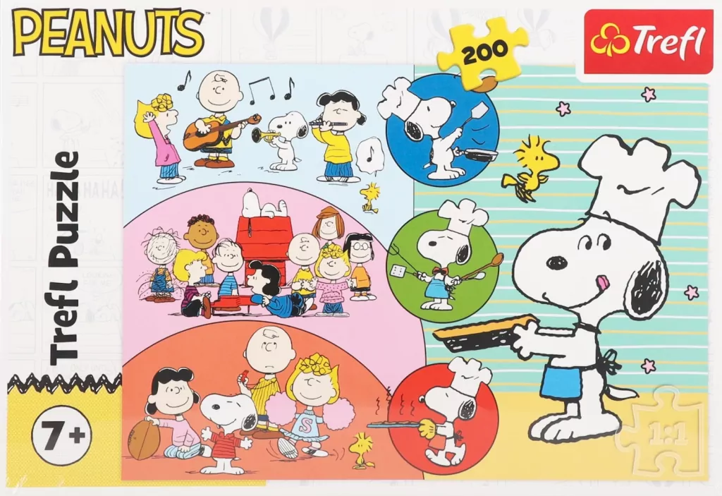 Puzzle 200 Snoopy i przyjaciele TREFL - tantis.pl