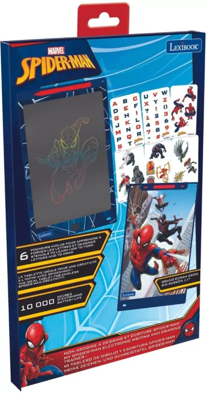 Tablet E-ink Spiderman Lexibook CRT10SP - tantis.pl