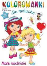 Małe modnisie. Kolorowanki dla malucha