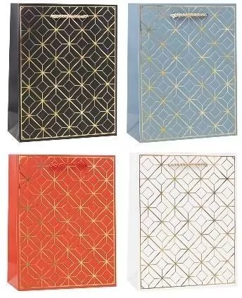 Torebka ozdobna TG 18x23x8cm mix ROZETTE - tantis.pl