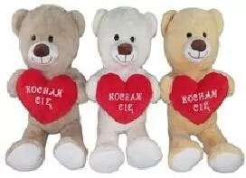 Miś Kocham Cię 20cm MIX - tantis.pl