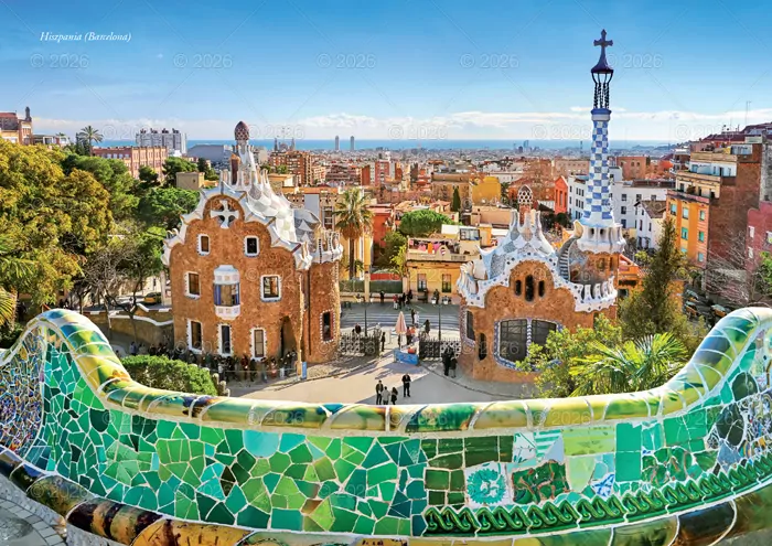 Kalendarz 2026 rodzinny Piękne krajobrazy - tantis.pl