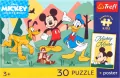 Puzzle 30 Bajkowe chwile + unikalny plakat TREFL - tantis.pl