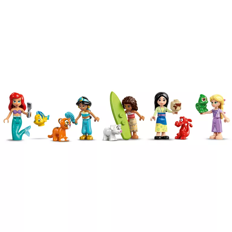 LEGO® Disney. Zamek księżniczek i królewskie zwierzaki 43267 - tantis.pl