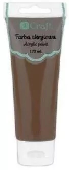 Farba akrylowa czekoladowa 120ml - tantis.pl