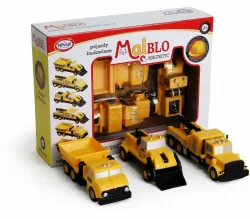 Magnetyczne pojazdy budowlane