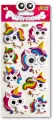 Naklejki puffy Unicorns Eyes - tantis.pl