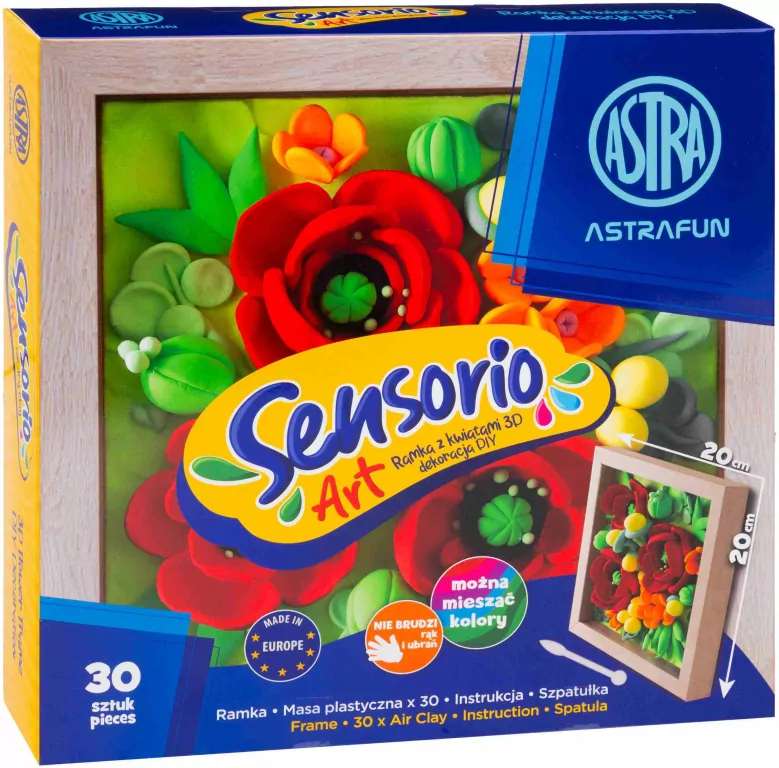 Zestaw lekkiej masy Sensorio Art - Maki ASTRA - tantis.pl