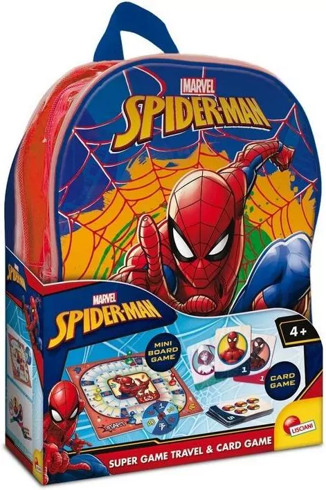 Plecak Spiderman z grą i kartami - tantis.pl