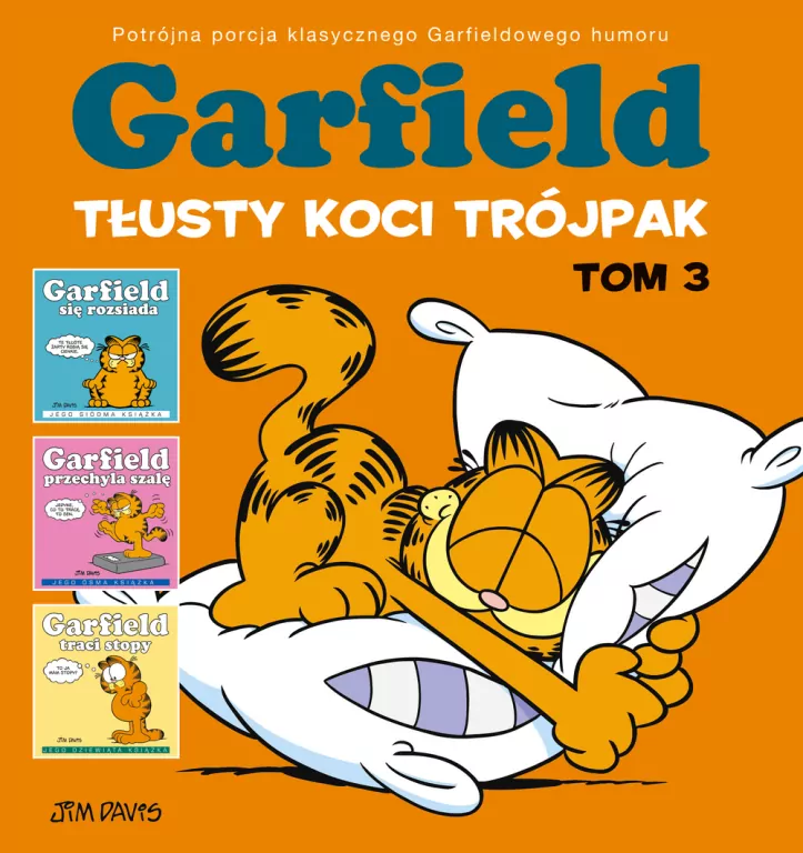 Garfield. Tłusty koci trójpak. Tom 3 - tantis.pl
