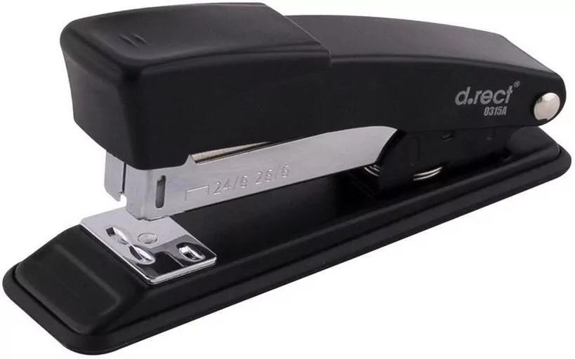 D.Rect. Zszywacz 0315A 30k, czarny - tantis.pl