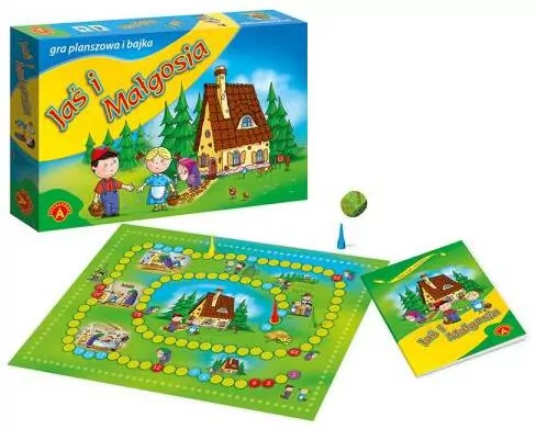 Alexander. Gra planszowa i bajka. Jaś i Małgosia - tantis.pl