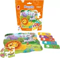 Puzzle 2w1 Zoo 49el - tantis.pl