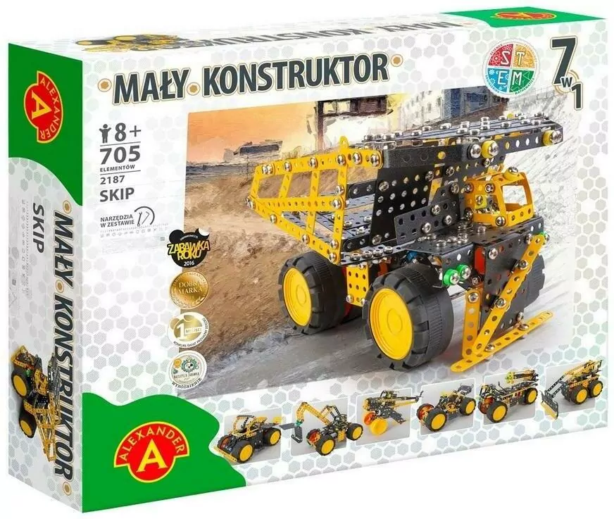 Mały Konstruktor 7w1 Skip - tantis.pl