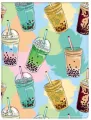Okładka na dokumenty ucznia pion bubble tea - tantis.pl