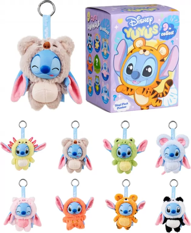 Disney YuYus Stitch 12cm MIX - tantis.pl