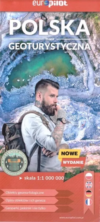 Polska mapa geoturystyczna w skali 1:750 000 - tantis.pl