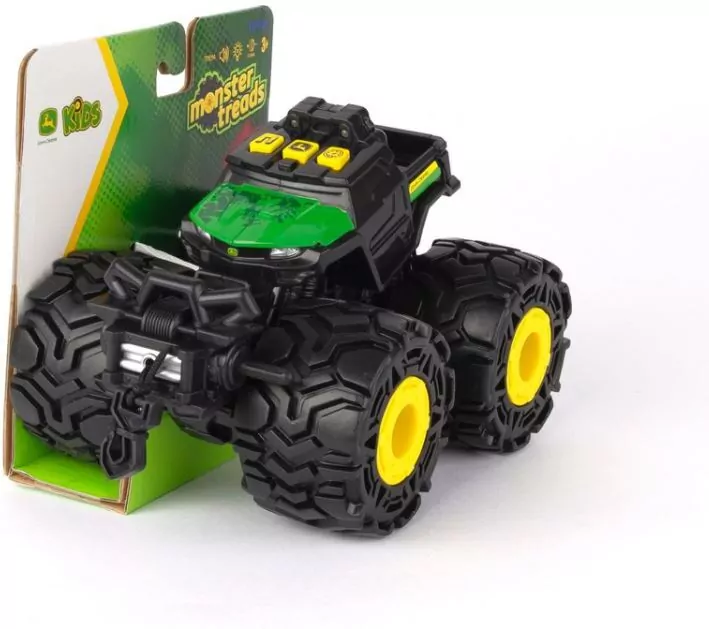 Tomy. John Deere traktor Monster Treads św/dźw - tantis.pl