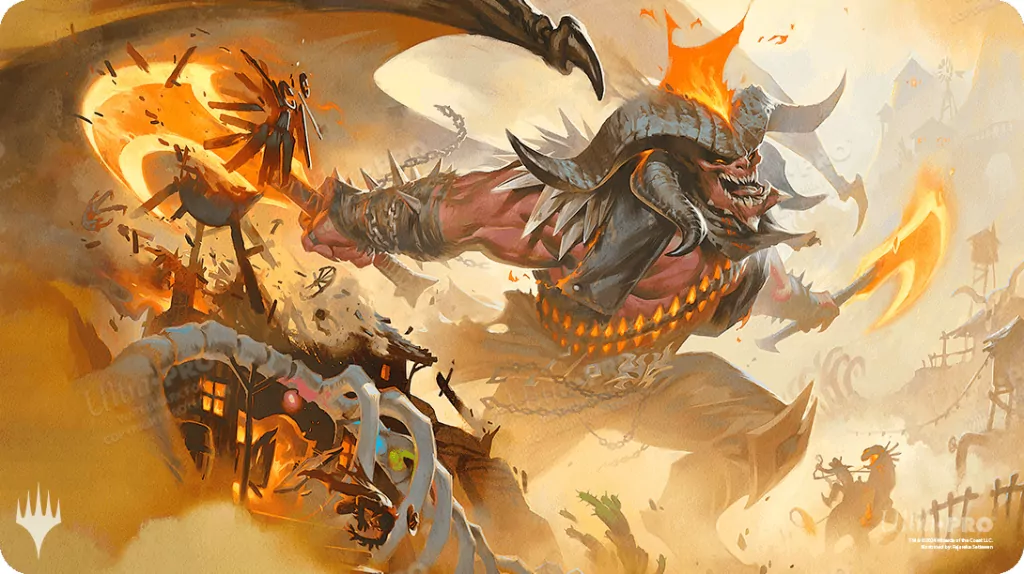 Ultra Pro: Magic the Gathering - Outlaws of Thunder Junction - Playmat - Rakdos - tantis.pl