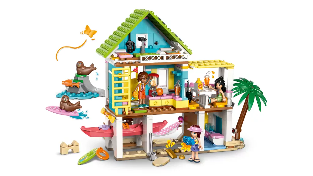 LEGO® Friends.  Domek na plaży z fokami 42699 - tantis.pl