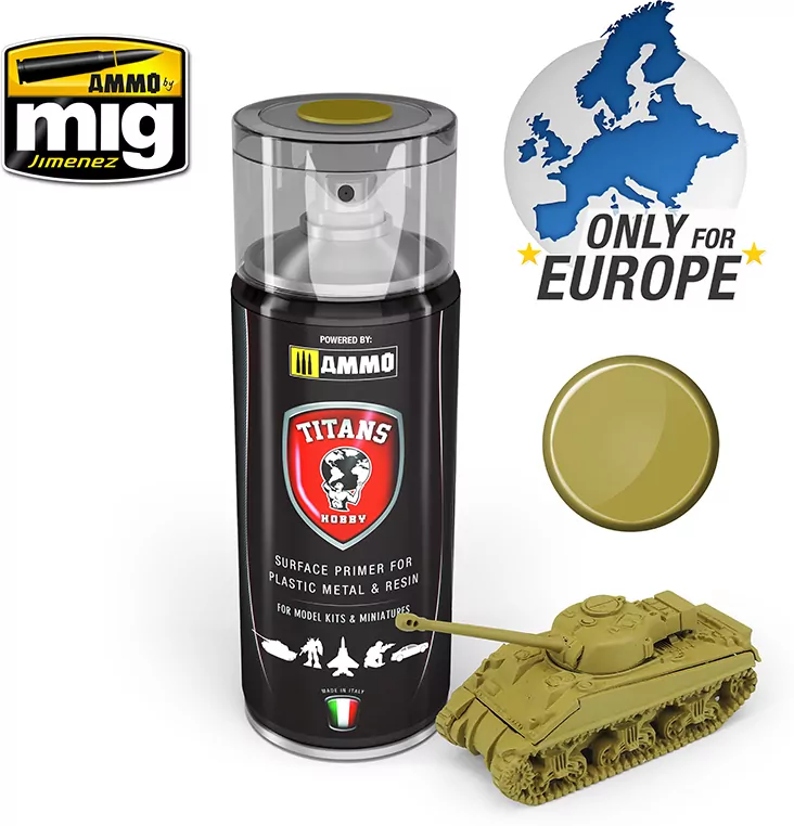 Ammo: Titans Matt Primer - Desert Yellow - tantis.pl