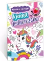 Kolorowanka a4 koloruj ze mną - kraina jednorożców - tantis.pl