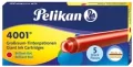 Naboje długie Pelikan 4001 GTP/5 czerwone - tantis.pl