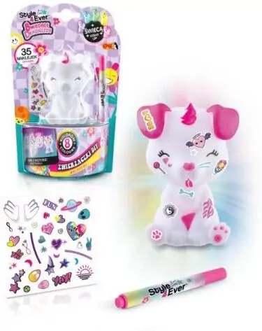 Świecące dekorożce DIY. Piesek - tantis.pl