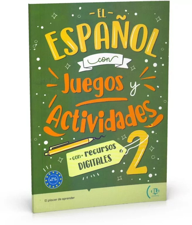 El espanol con Juegos y Actividades 2 con recursos digitales + audio online A2-B1 - tantis.pl