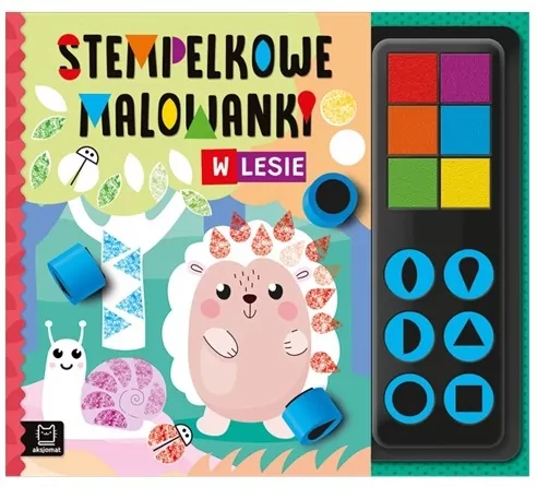 Stempelkowe malowanki. W lesie - tantis.pl