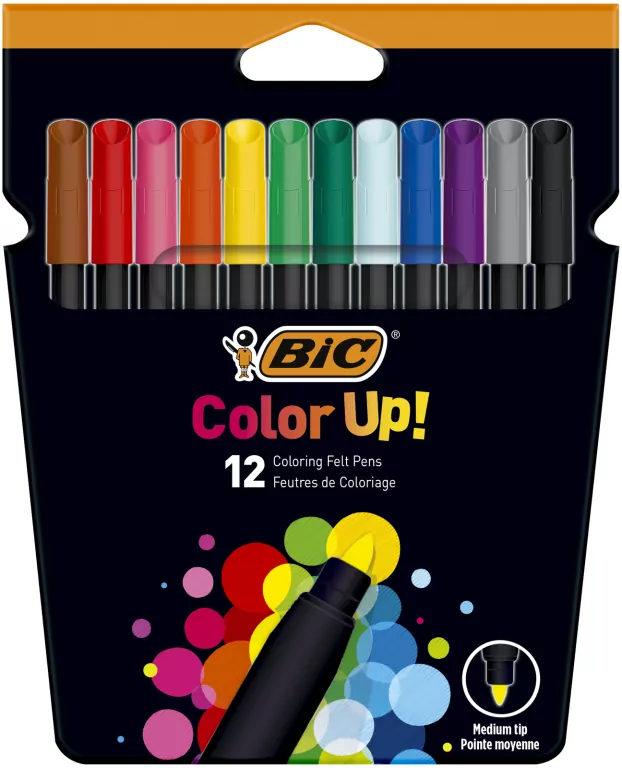 Flamastry Color UP! 12 kolorów - tantis.pl