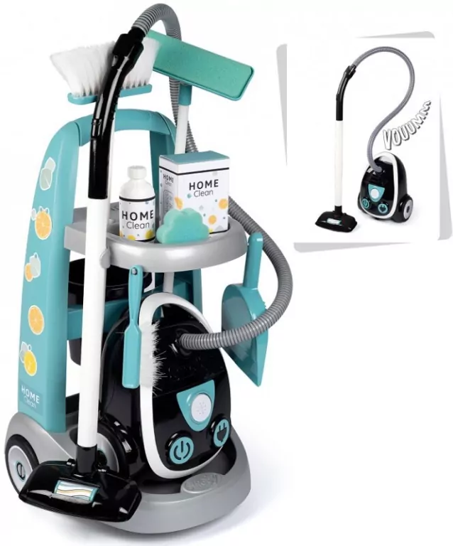 Wózek do sprzątania z odkurzaczem - tantis.pl