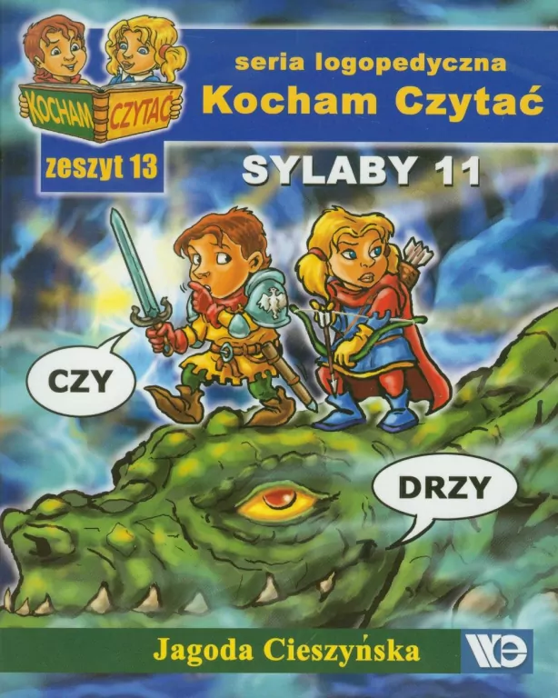 Sylaby 11. Kocham Czytać. Seria logopedyczna. Zeszyt 13 - tantis.pl