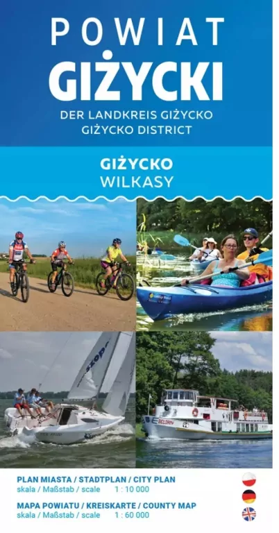Mapa turystyczna - Giżycko/Powiat Giżycki - tantis.pl
