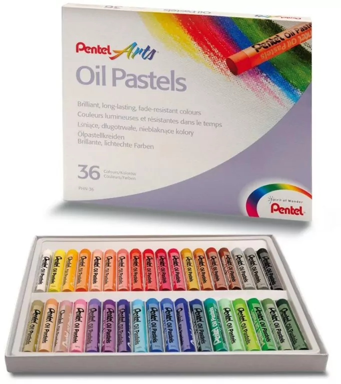 Pastele olejne. 36 kolorów - tantis.pl