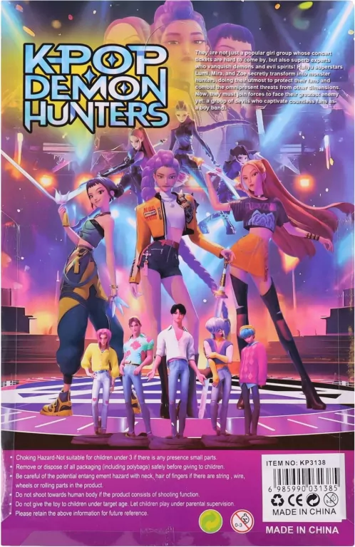 FIGURKA K-POP DEMON HUNT 19X30X5 WB - tantis.pl