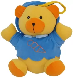 Zawieszka podróżna Misiek niebieski